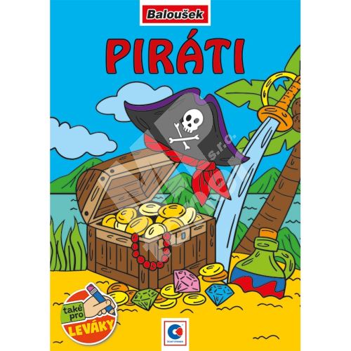 Omalovánka A5, Piráti 1