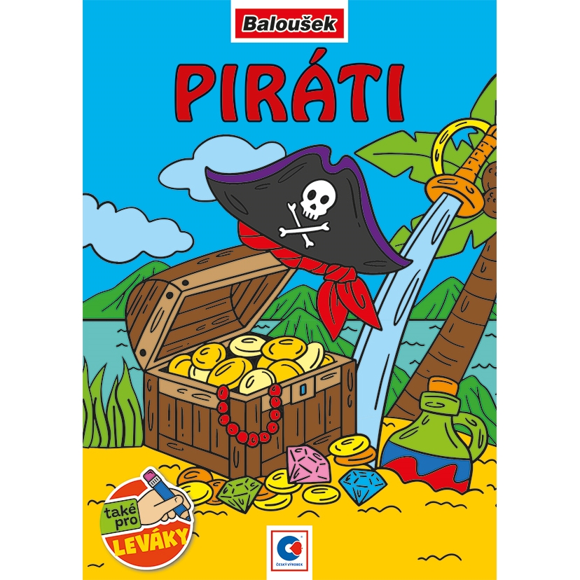 Omalovánka A5, Piráti