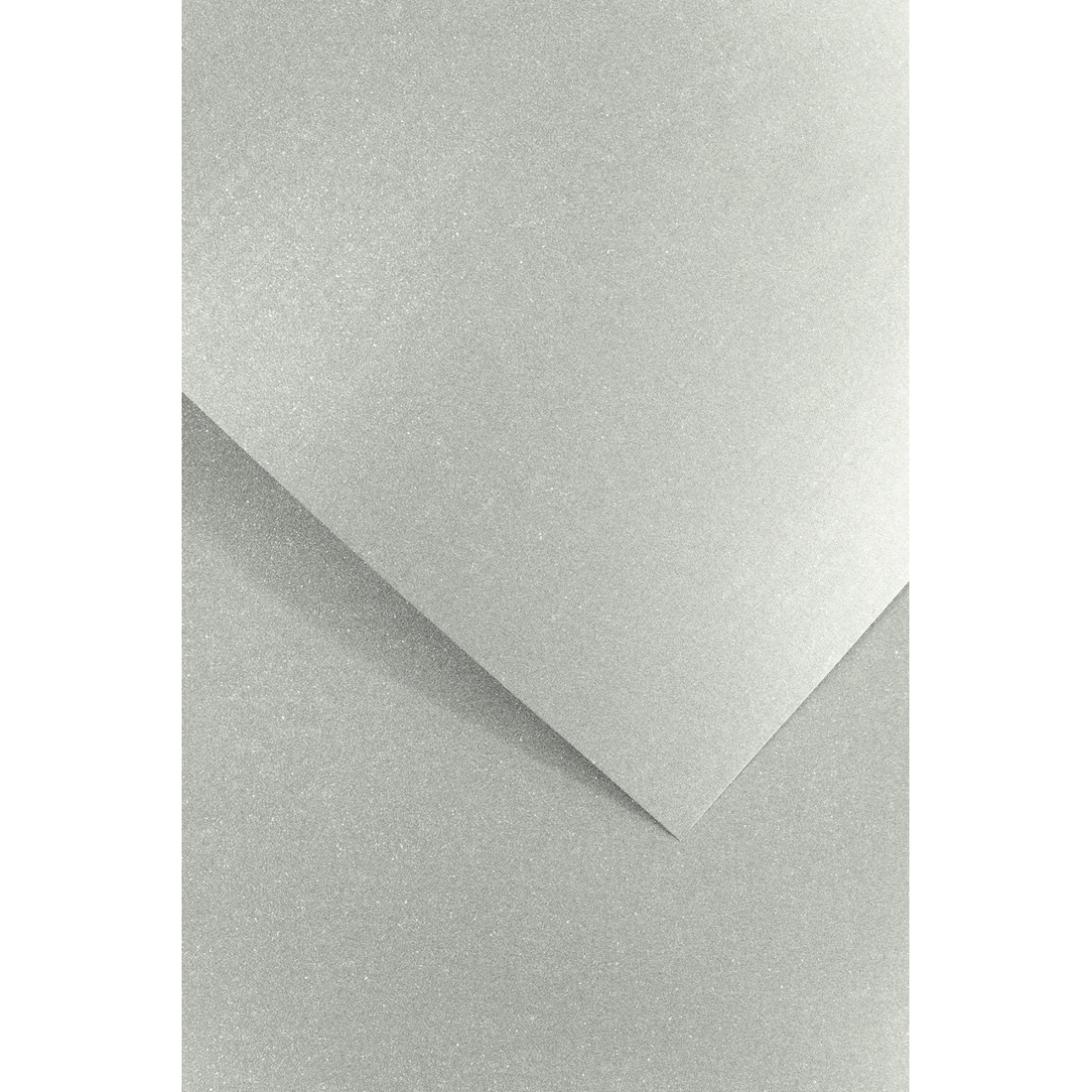 Ozdobný papír Millenium, stříbrný, 180g, 20ks