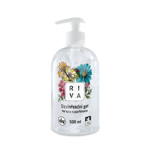 Dezinfekční gel na ruce Riva, s parfémem, 500ml 1