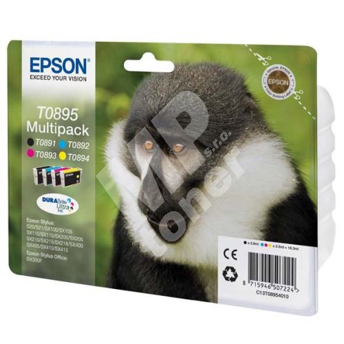 Cartridge Epson C13T08954010, CMYK, originál 1