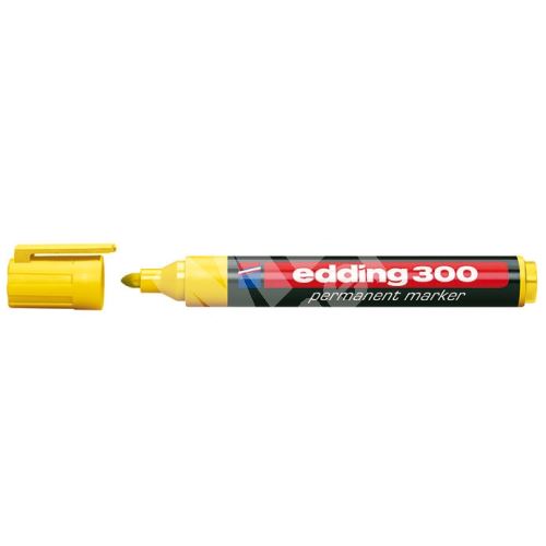 Průmyslový popisovač Edding 300, žlutý, 1,5-3mm, kuželový hrot 1