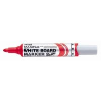 Pentel Maxiflo MWL5M, popisovač na bíle tabule, červený 1 (1)