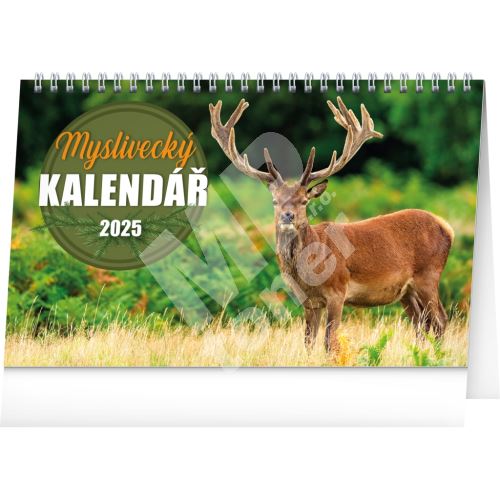 Stolní Notique Myslivecký kalendář 2025, 23,1 x 14,5 cm 1