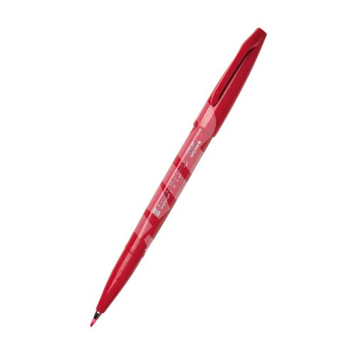 Pentel Brush Sign Pen touch SES15 červený 3