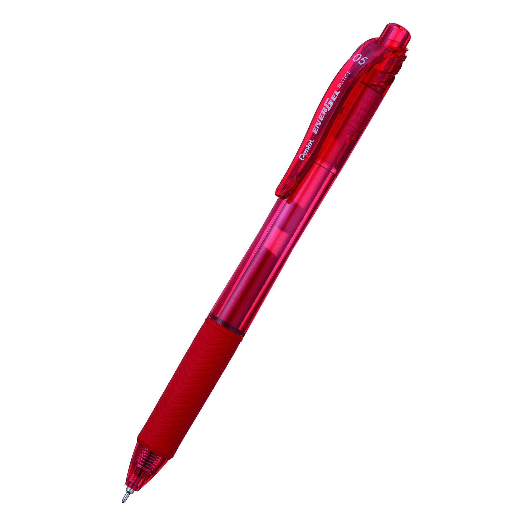 Kuličkové pero Pentel EnerGel BLN105, 0,5mm, červené