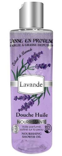 Jeanne en Provence Výživný Sprchový Olej - Levandule, 250ml 1