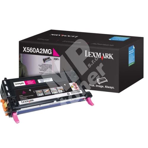 Toner Lexmark 0X560A2MG X560N magenta originál 1